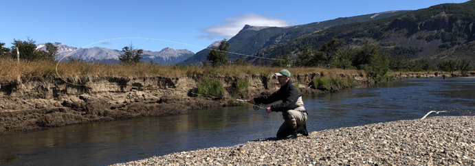 Contact fishing Patagonia